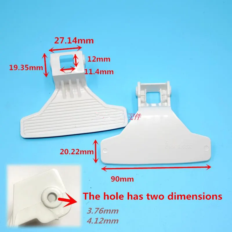 1 Uds. Para piezas de lavadora BEKO, perilla de puerta, tambor, manija de puerta de lavadora