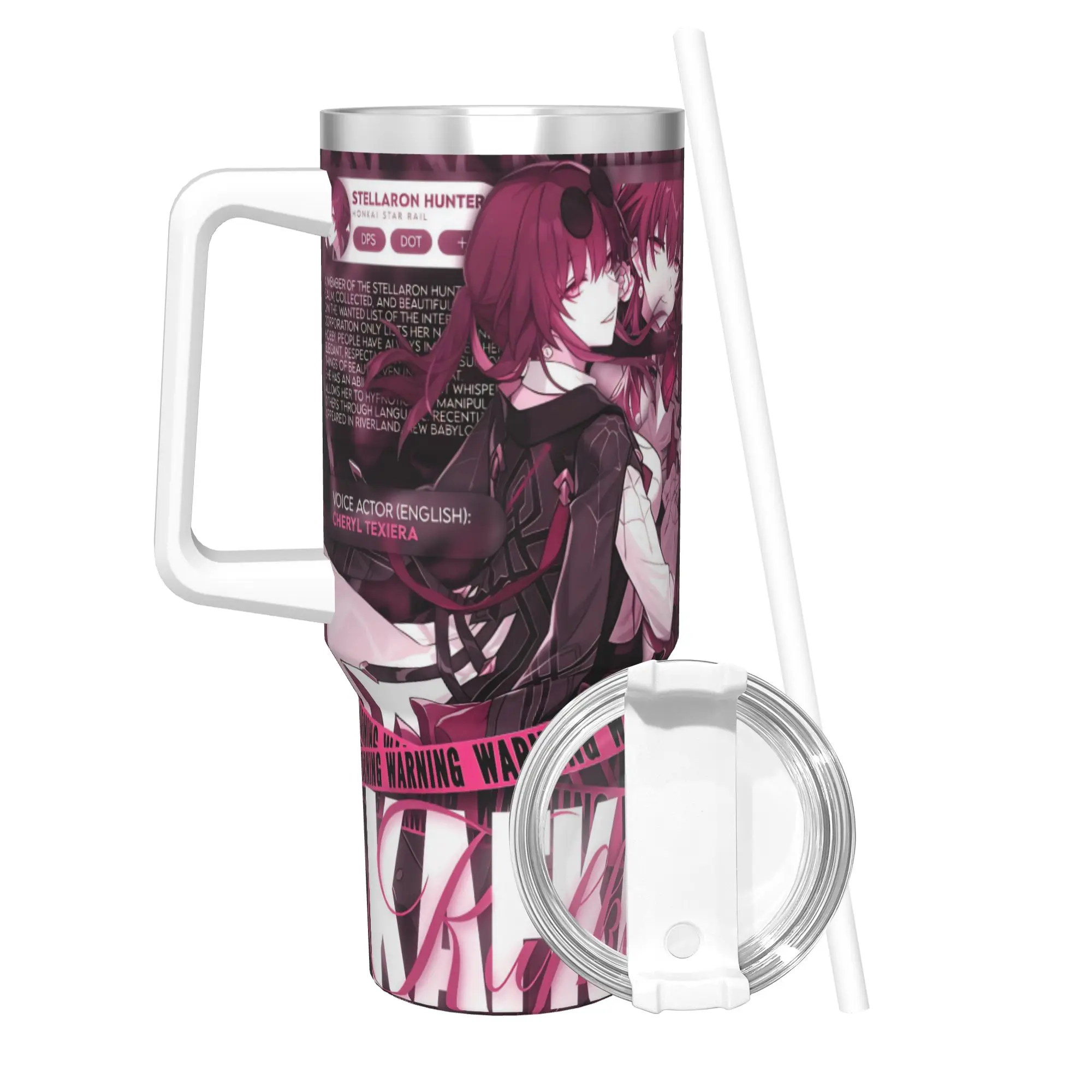 Honkai Star Rail 40oz Tumbler Stainless Steel Double Wall Vacuum Insulated  Mug With Straw