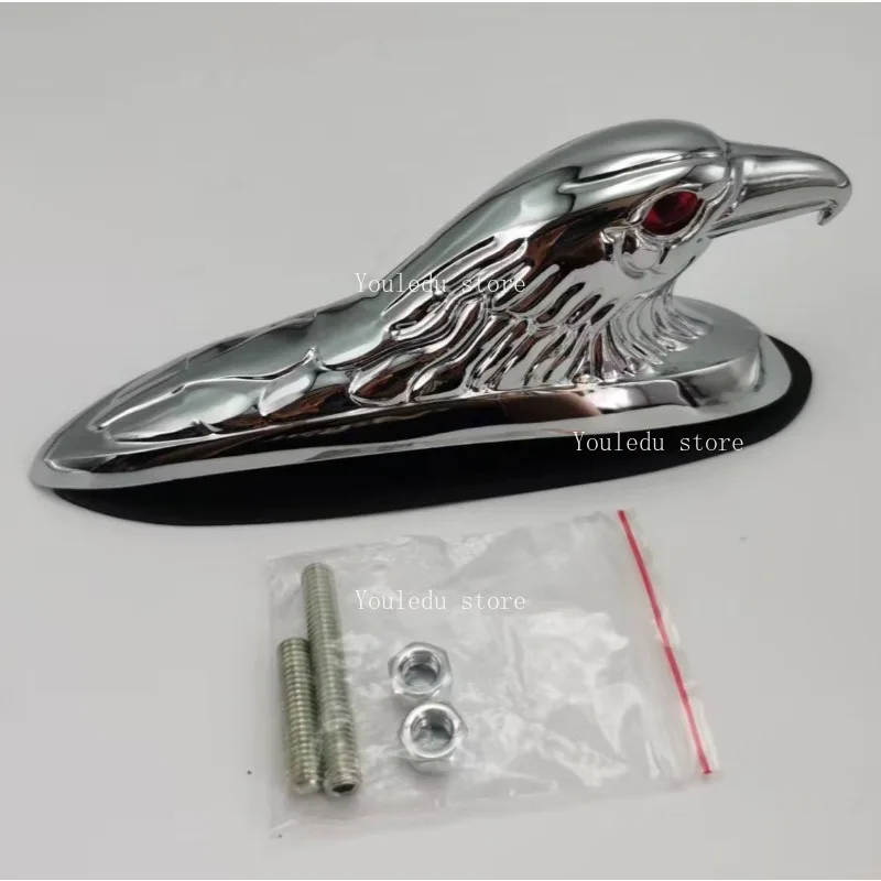 

Suitable for Motorcycle Accessory Decoration, Eagle Head, Front Sand Board, Eagle Head, Golden Eagle Head