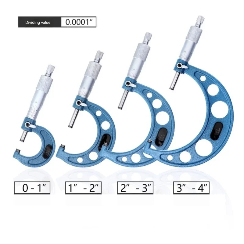 

Внешний микрометр 0-25 мм/25-50 мм/50-75 мм/75-100 мм Микрометр