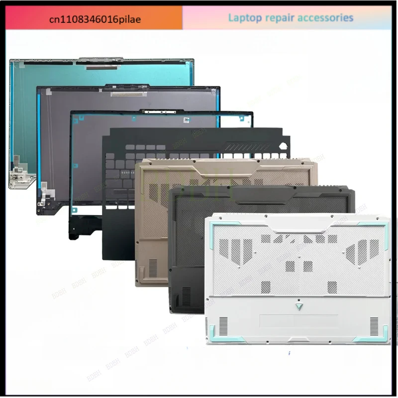 New For Chau Gaming F15 FX507 FA507 FX507Z FX507ZM Laptop LCD Back Cover / Bezel/Palm rest/Bottom /Palmrest cover with keyboard