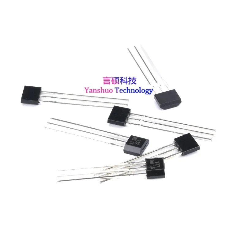 10PCS OH137 100% original, single pole Hall switch circuit sensor