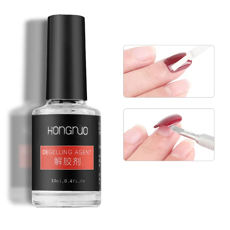 

10ml Nail Glue Remover Adhesive Debonder for Acrylic Nails Rhinestone Press-On Tips Glues Dissolver Removal Tool