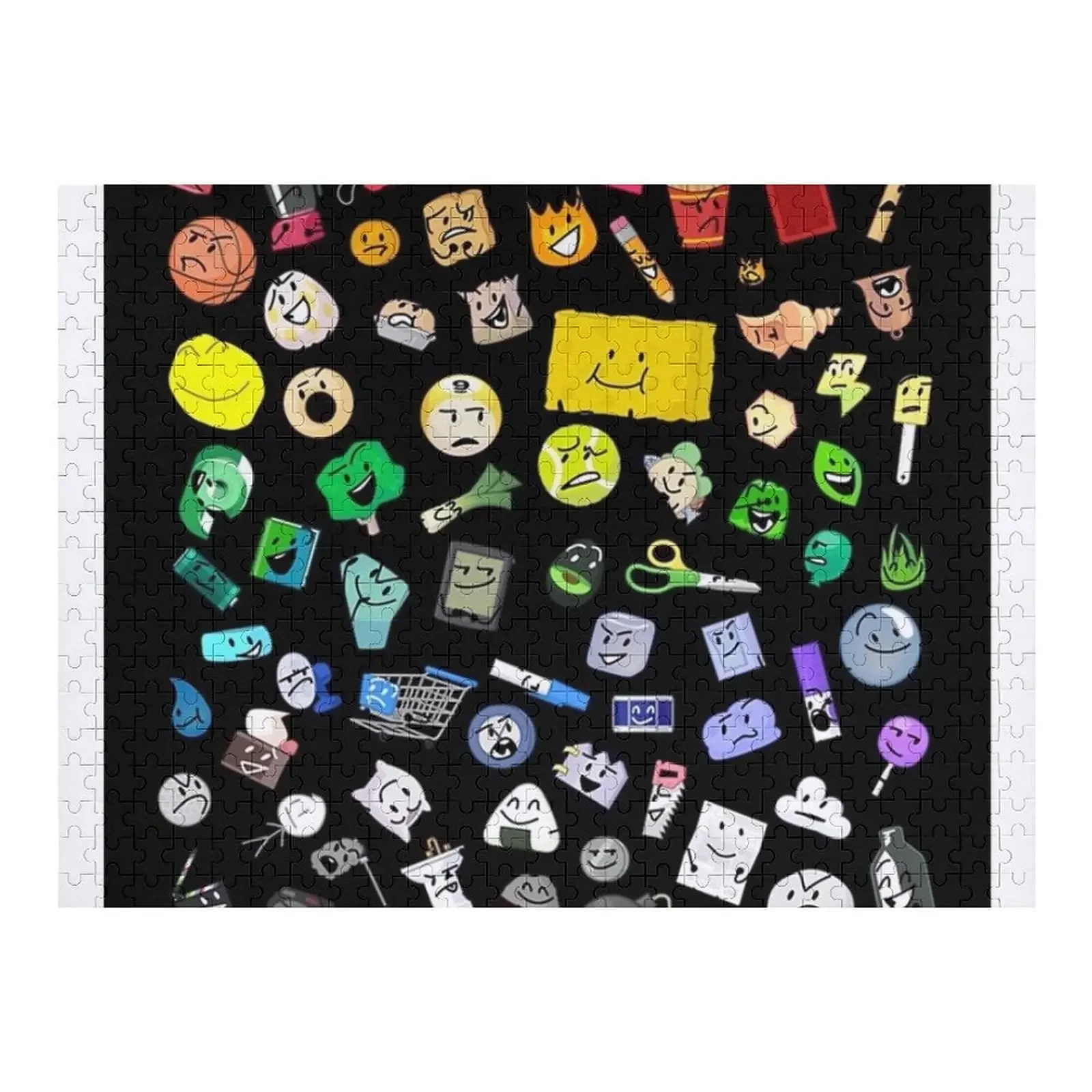 BFB와 TPOT 풀 캐스트 직소 퍼즐 게임 어린이 맞춤형 장난감 어린이용 나무 퍼즐 성인용 퍼즐