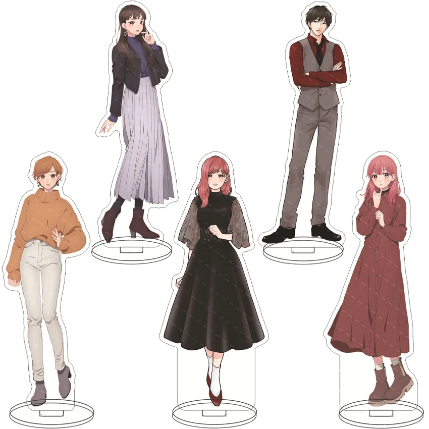 16CM Anime-Figur: Ein Zeichen der Zuneigung – Yuki Itose, Itsuo Nagi, Ema Nakazono, Kyoya Nagi – Cosplay-Acryl-Ständer, Ornamente, Geschenke