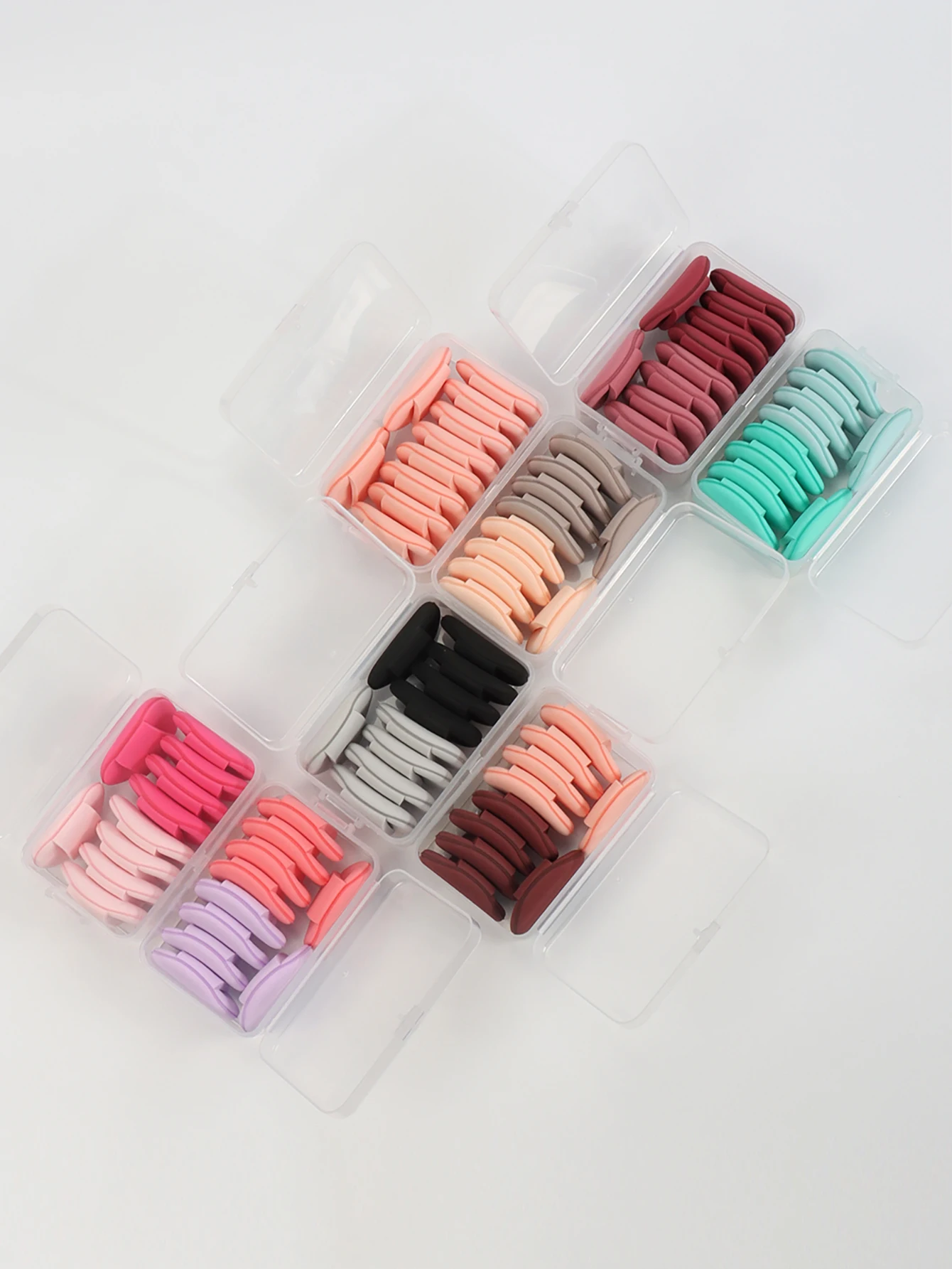 10er-Pack Finger-Luftpolsterquasten, einschließlich Luftpolster-Puderquasten, latexfreie gemischte Schwämme und Make-up-Puffs, verwendet für Li