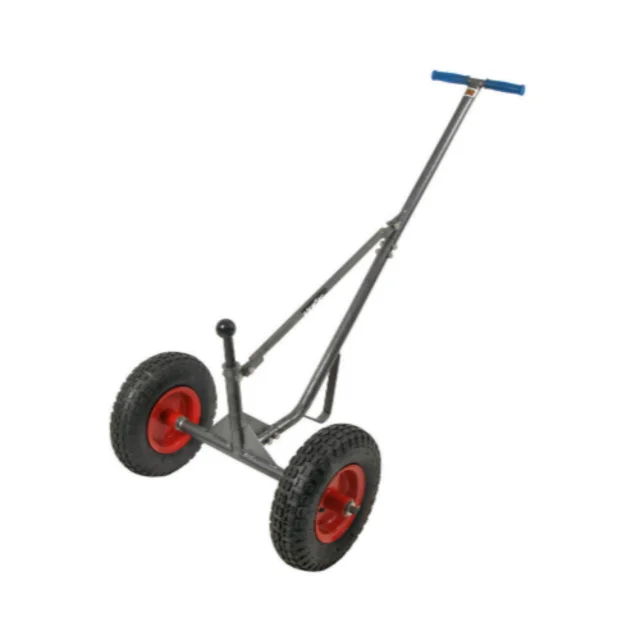 6000lbs รถพ่วงเหล็กทนทาน Silent Beach Boat Trolley ปรับพับ Universal รถพ่วงขนาดเล็กสภาพใหม่