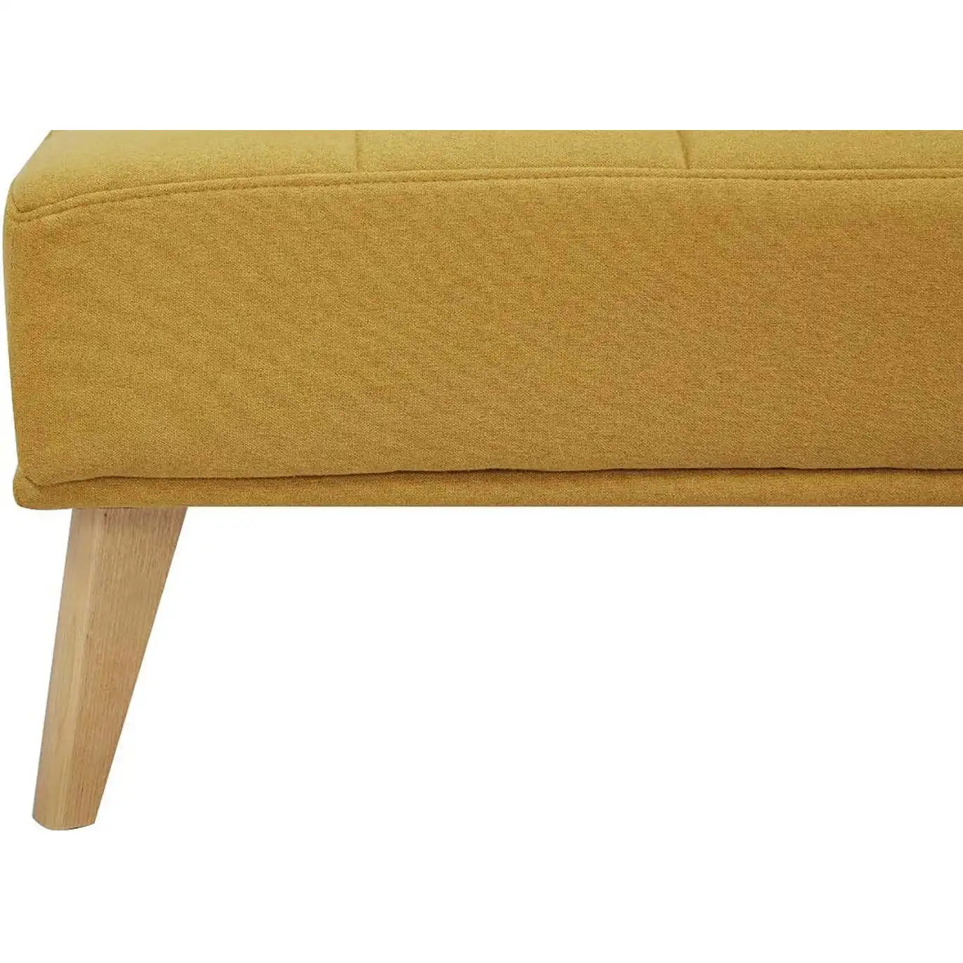 SKY-TOUCH TRADING FZE Adjustable Folding Accent Sofa Couch for Living Room Convertible Sleeper Futon Fold Bed Tapered Wood
