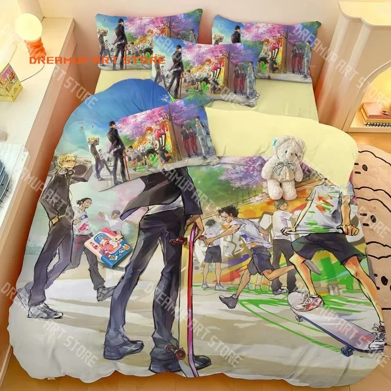 2026 3D Print Haikyuu Volleyball Bokuto Bedding Set Single Twin Full Queen King Size Bed Set Adult Kid Bedroom Duvetcover Set
