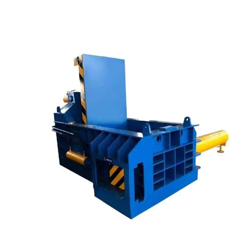 Machine Scrap Baling Baler 300X300 Horizontal Metal Chip Briquetting