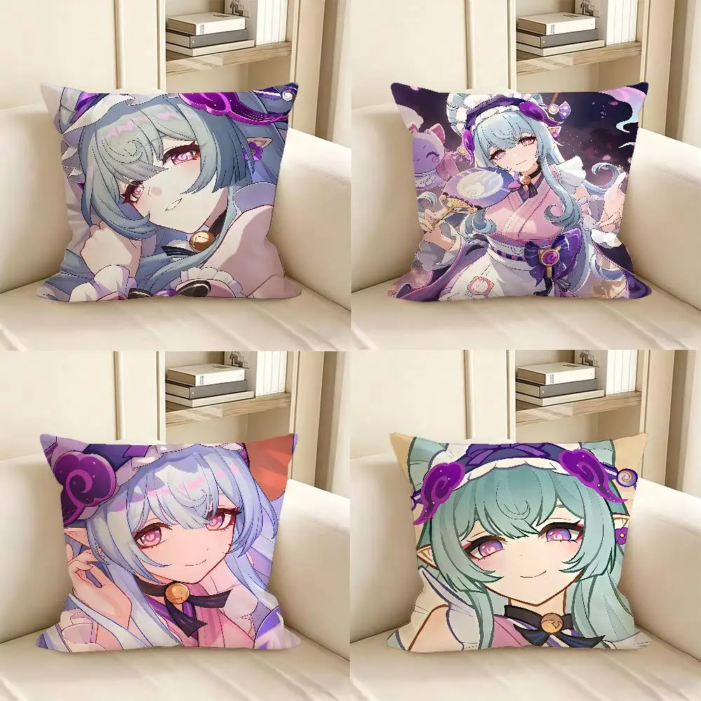 1pc Yumemizuki Mizuki Pillow Case Fashion Square Pillowcase Bedroom Sofa Room Ins Decoration Leisure