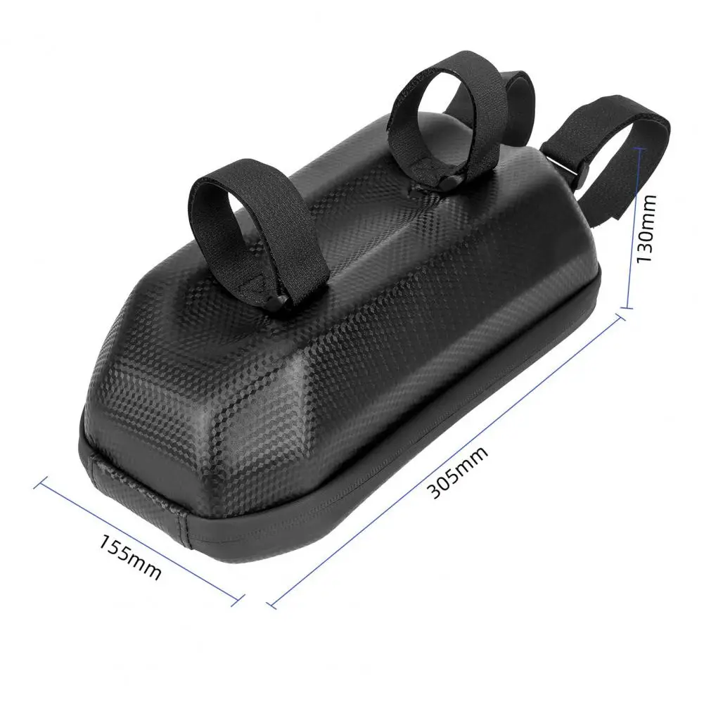 

Универсальный сетчатый карманный дизайн, органайзер с ручкой для головы скутера, фиксирующая лента, сумка для велосипеда MTB, пыленепроницаемая, для ежедневного использования