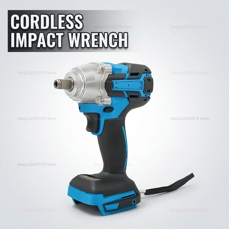

Cordless Electric Impact Wrench Brushless Hand Drill No Battery Compact Multiuse Power Tool for Automotive Construction