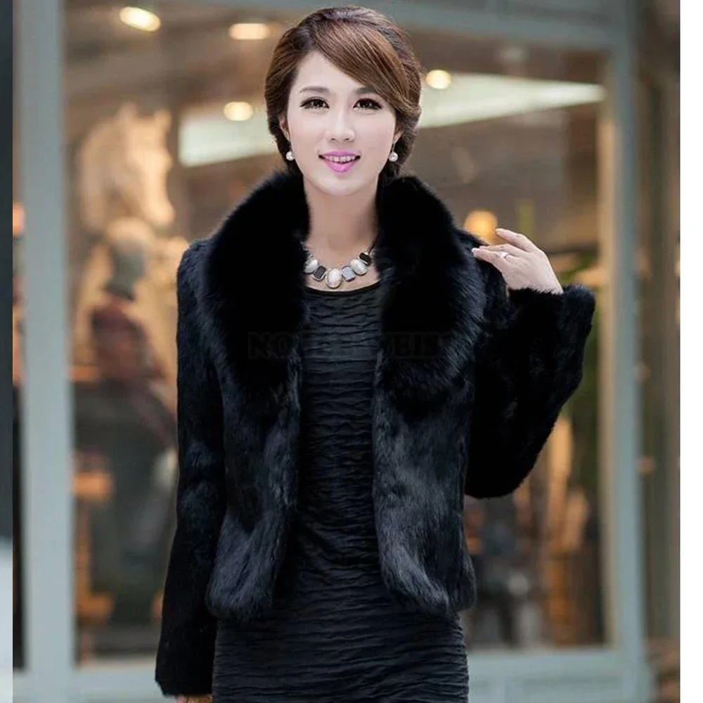 Fashion Faux Fur Wedding  Jacket Bolero Women Coat Prom Party Shrugs Wedding Wrap With Sleeves Customized