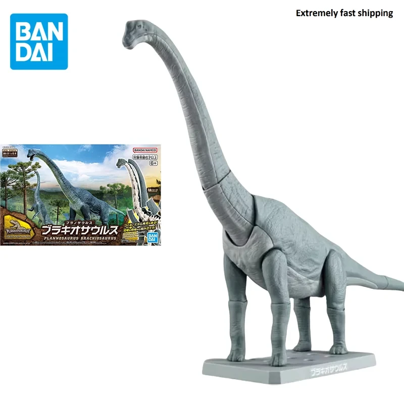 In Stock Bandai Anime Plastic PLANNOSAURUS BRACHIOSAURUS Action Figure Assembly Model Toys Collectible Model Gifts for Children