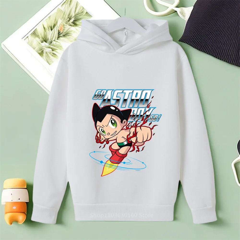 Stylish New Hoodie with Astro Boy Charm - Cool & Casual Design, Ideal Christmas & Birthday Gift for Trendy Kids