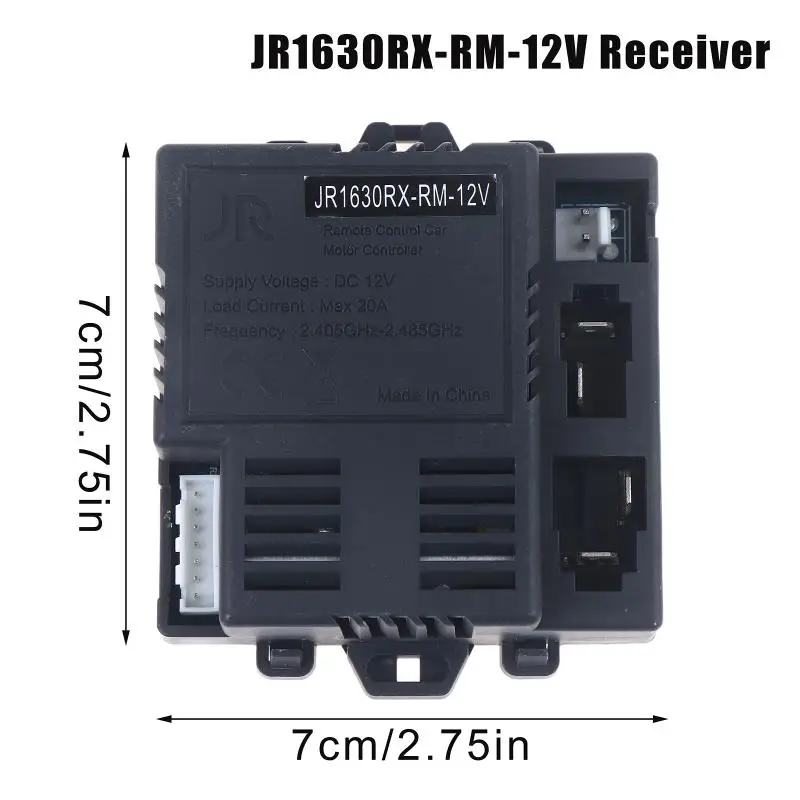 

1 шт. JR1630RX/JR1630RX-12V детский приемник электромобиля 2,4G пульт дистанционного управления для детей электромобиль игрушечные запасные части