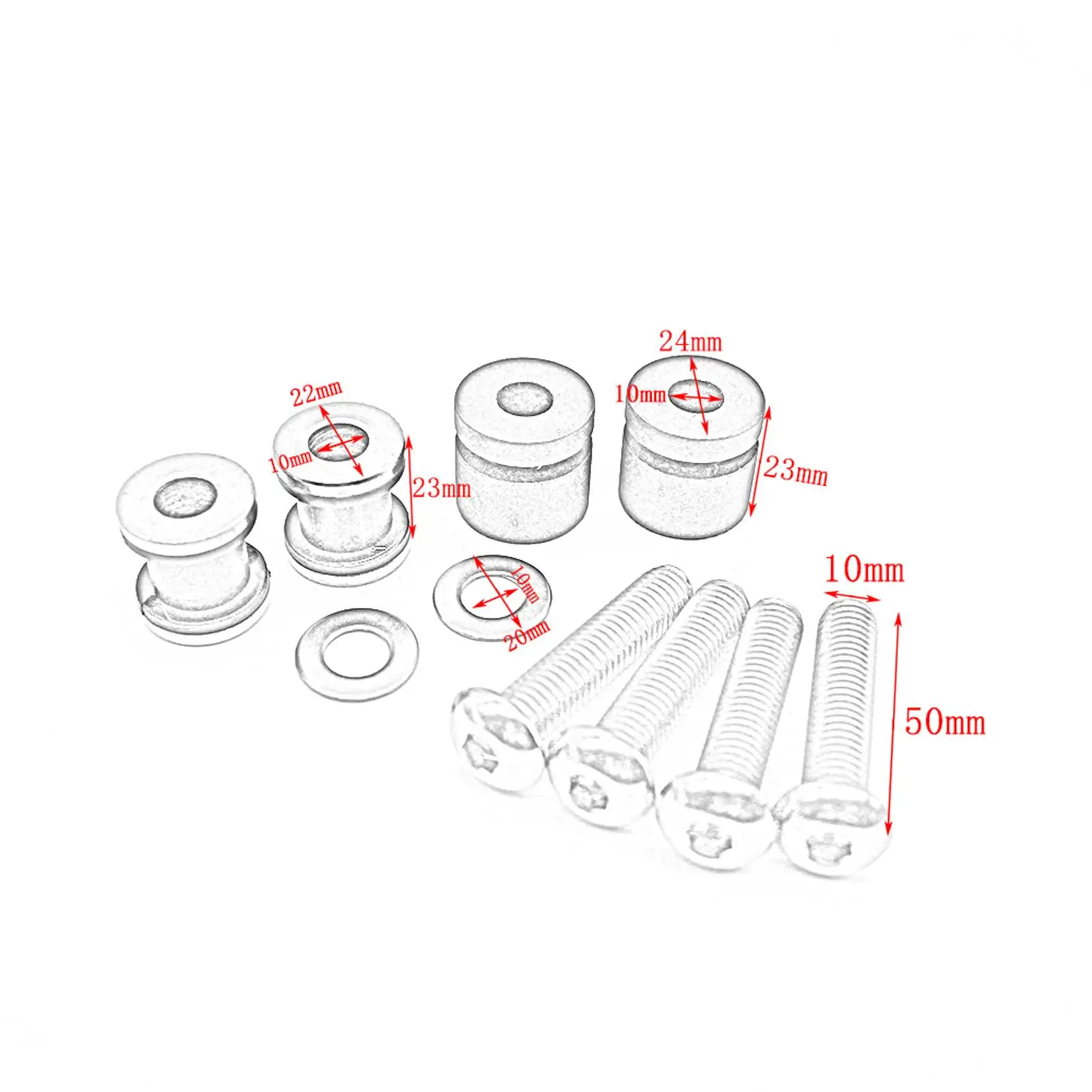 

Sissy Bar Luggage Rack Docking Hardware Kit for Harley Breakout Fxsb Direct Replaces