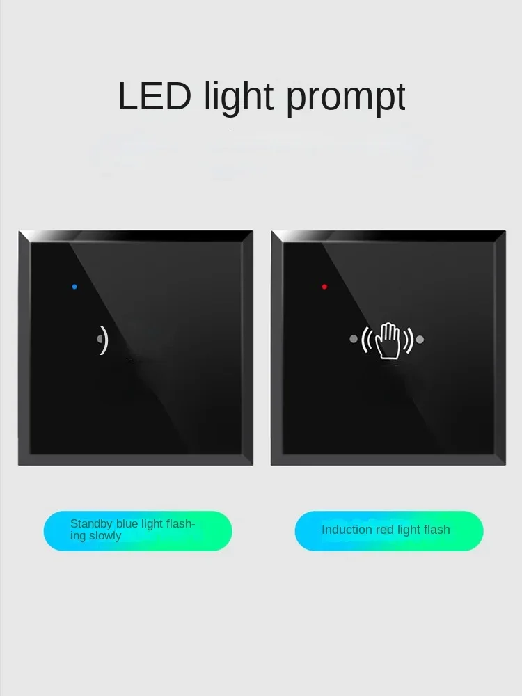 Automatic induction electric door touch-free switch infrared