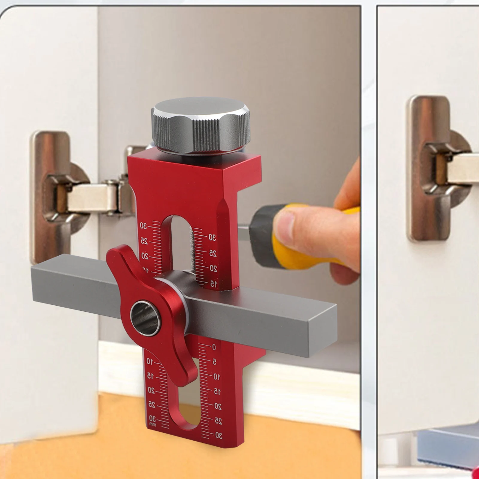 Cabinet Installer Adjustable Positioner Home Improvement DIY Projects Gray, Red as Picture Tools Vevor Support For Wooden Boards