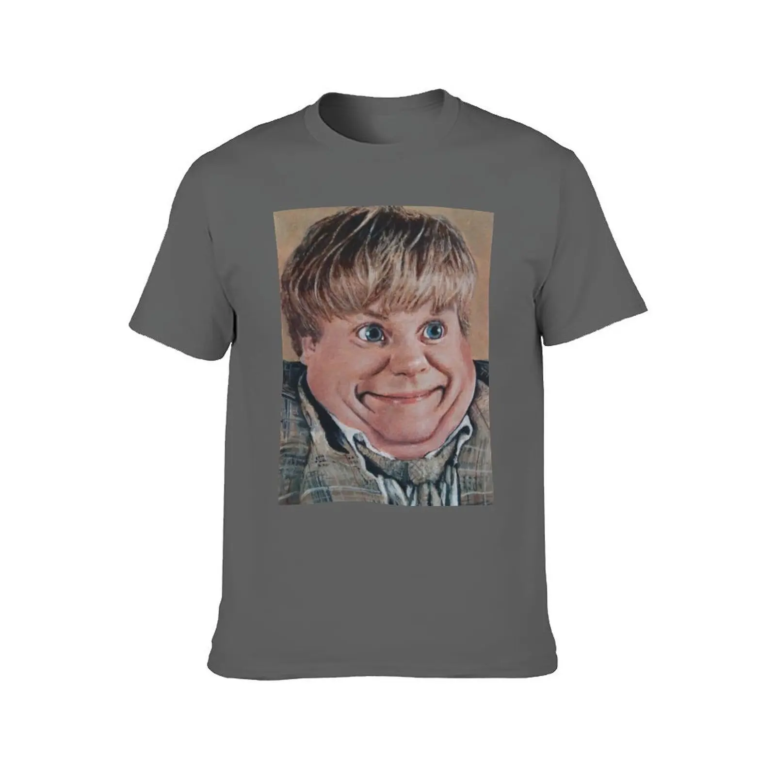 Chris Farley Liquified Tommy Boy Surreal Picture Portrait of Chris Farley Pop Art Painting By Tyler Tilley T-Shirt