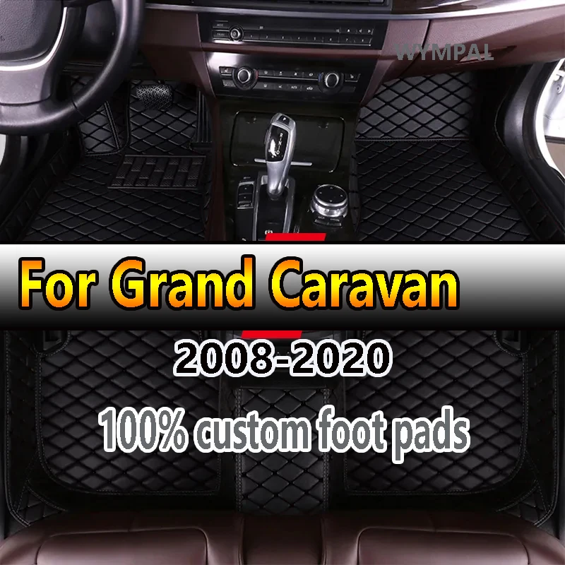 

Автомобильные коврики напольные для Dodge Grand Caravan 2008 ~ 2020 7seat водонепроницаемый автомобильный коврик Ceubre Pisos Para Autos автомобильные аксессуары для интерьера