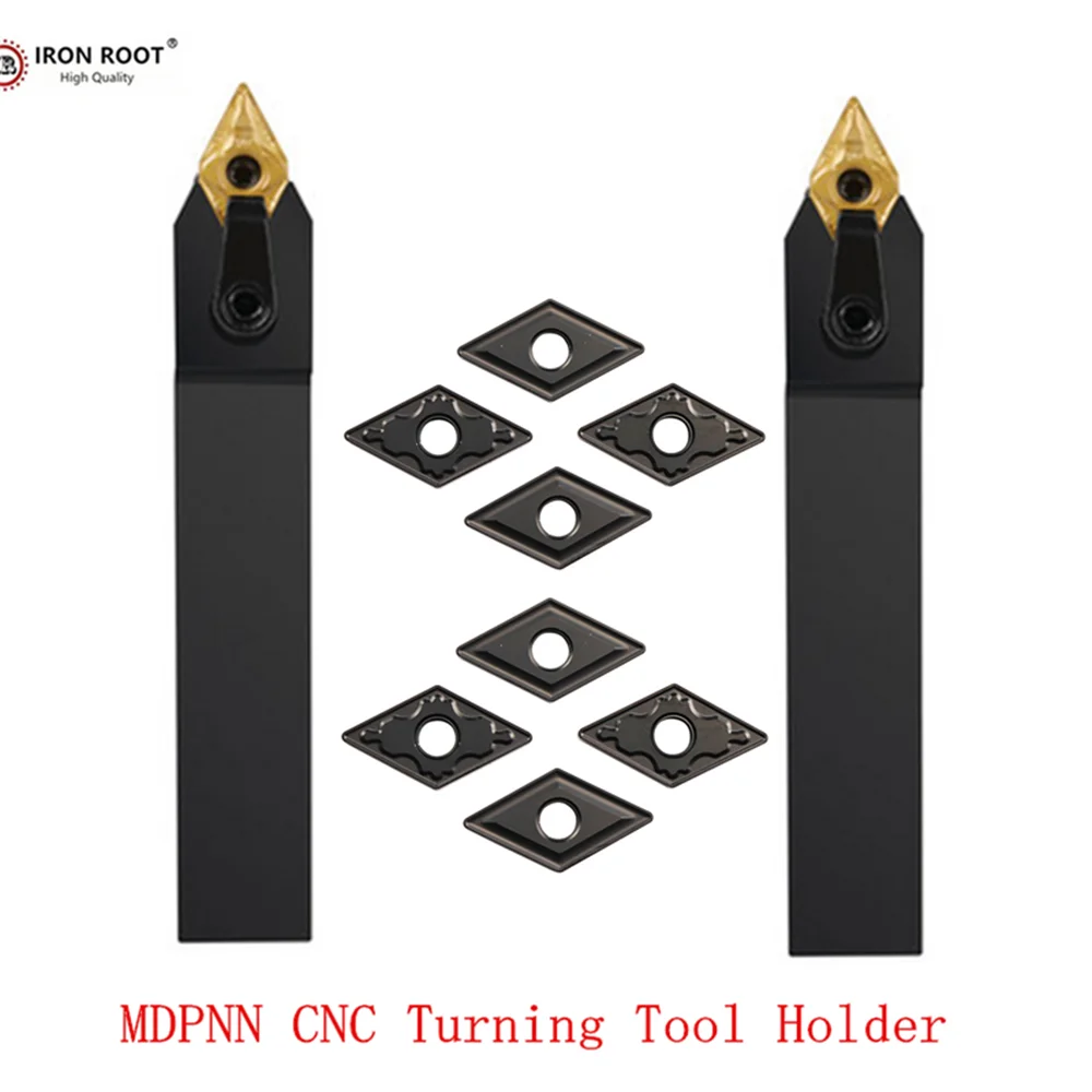 IRON ROOT MDPNN1616H11 MDPNN2020H11 MDPNN2525K11 MDPNN3232P11 Токарный станок с ЧПУ Внешний держатель токарного инструмента DNMG 150408