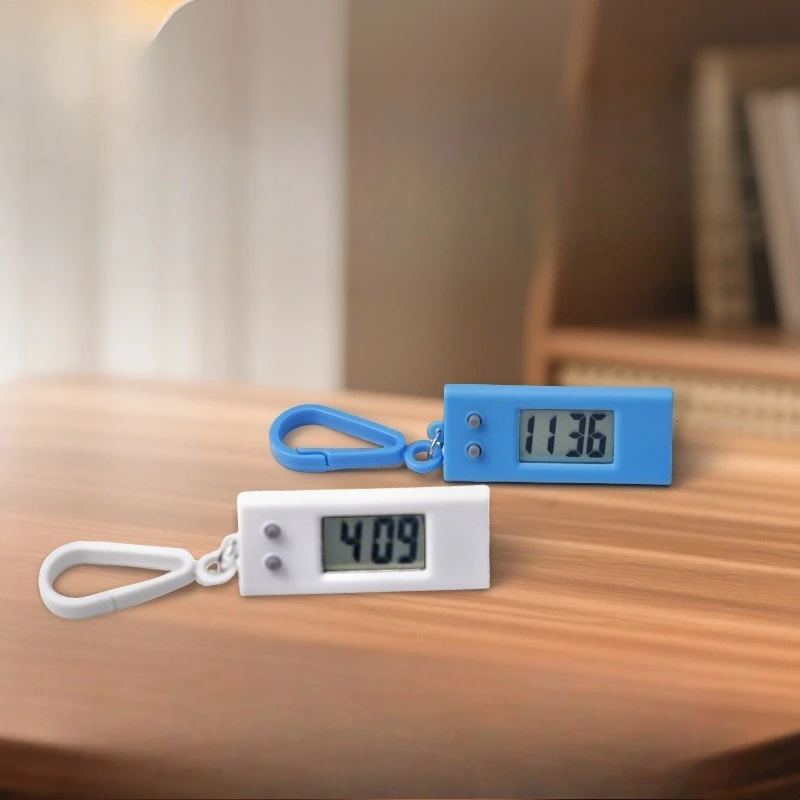 Learning Mini Small Pendant Watch Children's Bedroom LCD Display Portable Portable Color Mini Electronic Pendant Watch