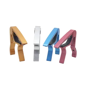Irin-Zinc Alloy Guitar Capo for Classical Acoustic Guitar, Tuning CLAMP Key, guitar pieces and accessories 12 MAIN SALES CAPOTRAST FOR GUITAR - №1