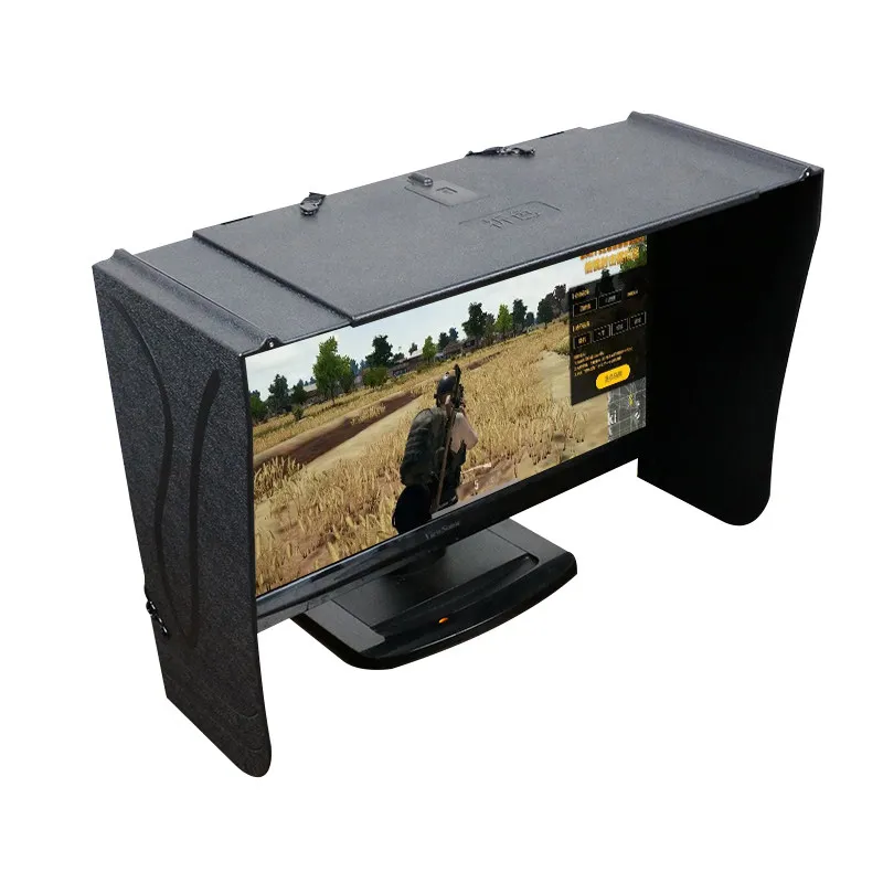 

Computer Monitor Light Blocking Cover Light Blocking Board Privacy Screen 17-27inch Computer Display Anti-Glare