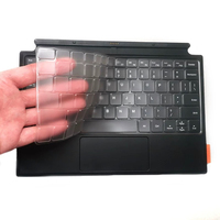 Zshion Waterproof Clear Transparent Silicone Keyboard Cover Protective Skin Compatible with Onexplayer X1/X1 mini/Onexpalyer 2