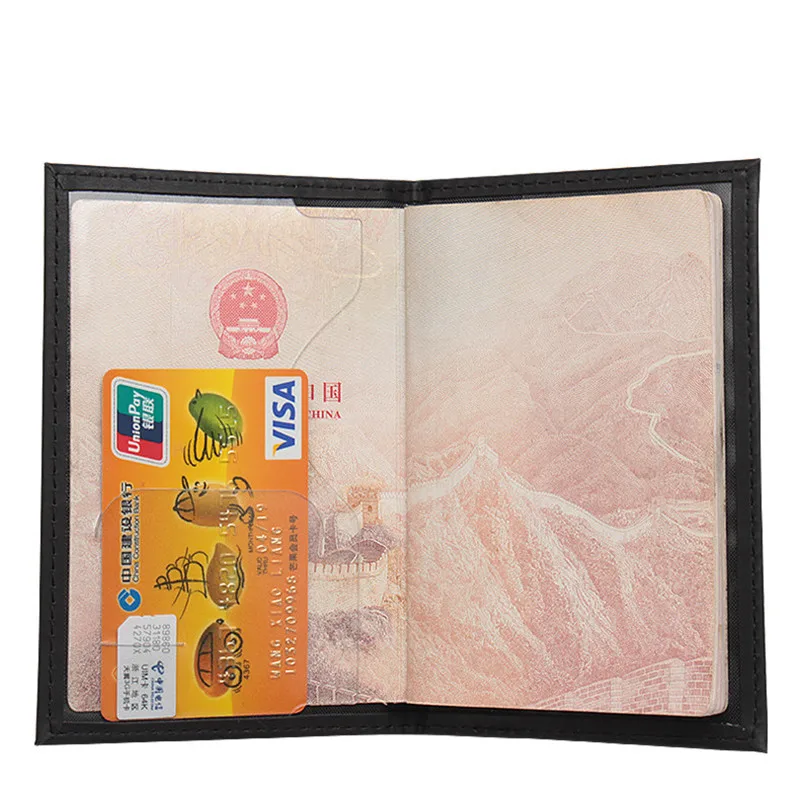 New Travel Passport Cover Protective Card Case Women Men Travel Credit Card Holder Travel ID&Document Passport Holder Protector