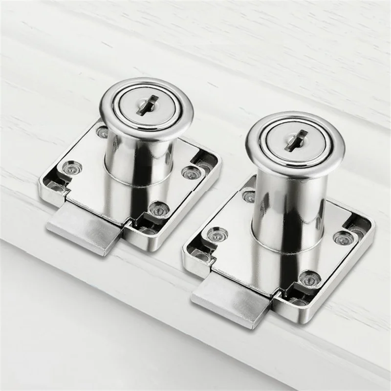 50Pcs Thicken 22MM 32MM Desk Drawer Cam Lock Closet Anti-Theft Security Table Wardrobe Household Office Furniture  Locks