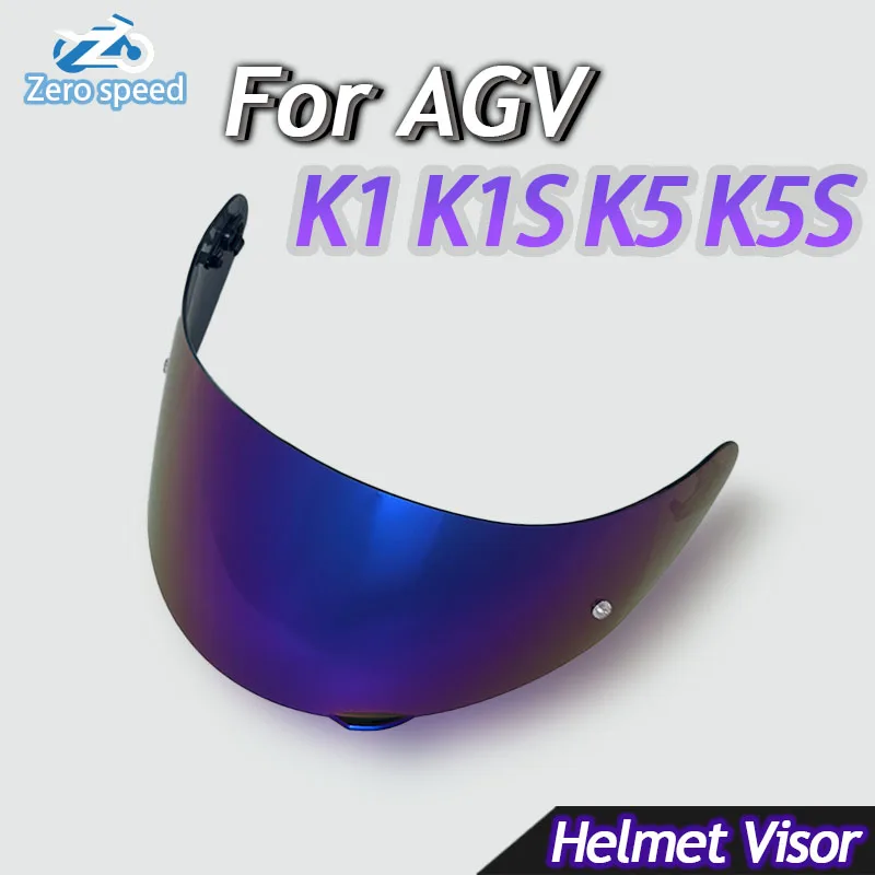 

For AGV K5 Helmet Visor Shield High Strength Sunscreen UV-Cut Lens Windshield for K3SV K1 K5 K5S Moto Accessories