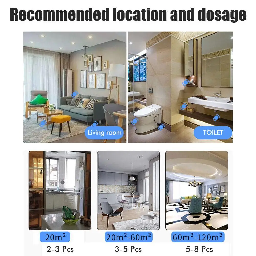 Reusable Cockroach Trap Box Safe Pest Control Roach Catcher 6 Entrances Cockroach Killer Trap for Home Kitchen Office 14cm