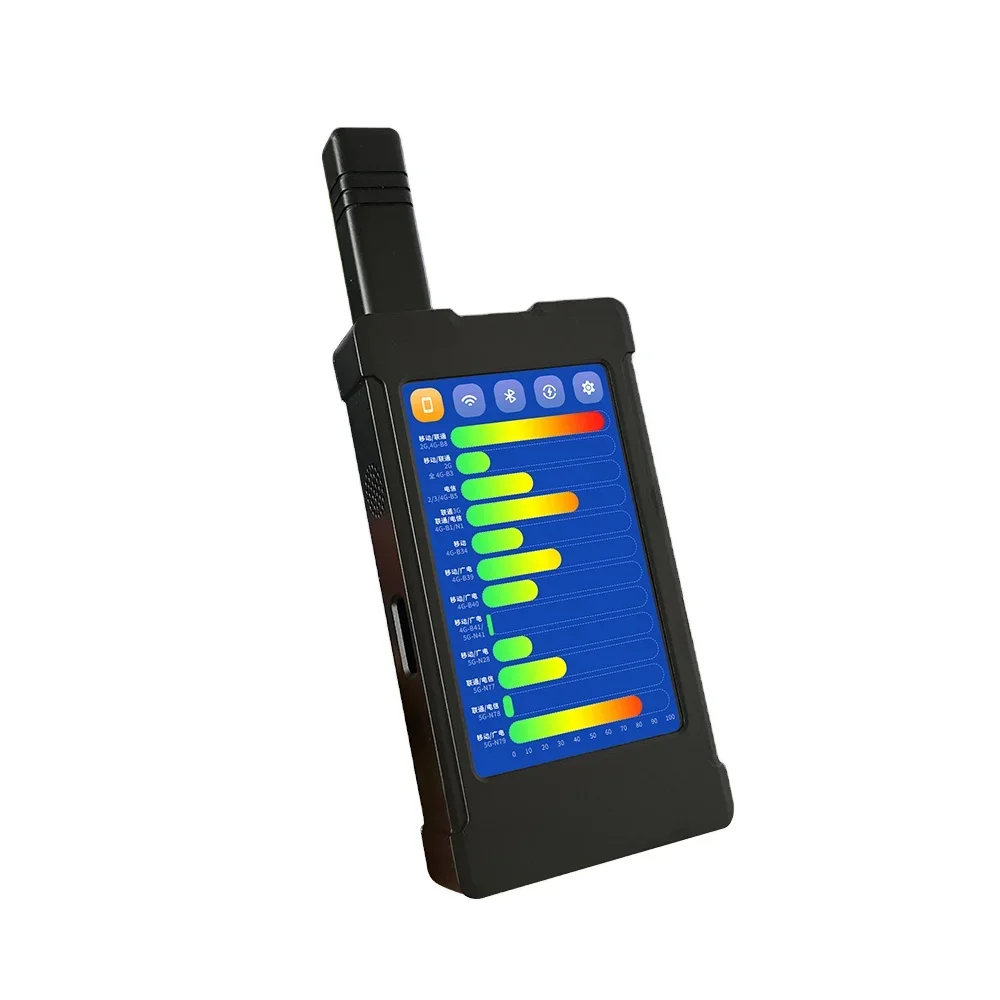 

Handheld wireless signal detector