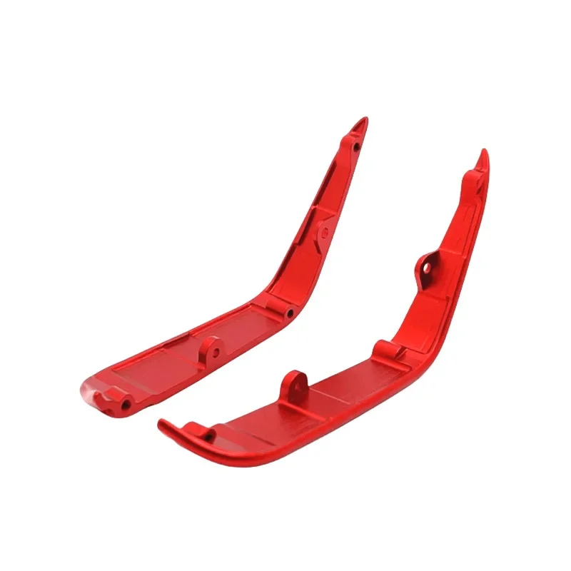 Hyper GO MJX 1/12 H12Y H12Y+用フロント左右ホイールアーチバッフル、メタルアップグレードパーツキット、RCモデルクローラー、カートラック、バギー