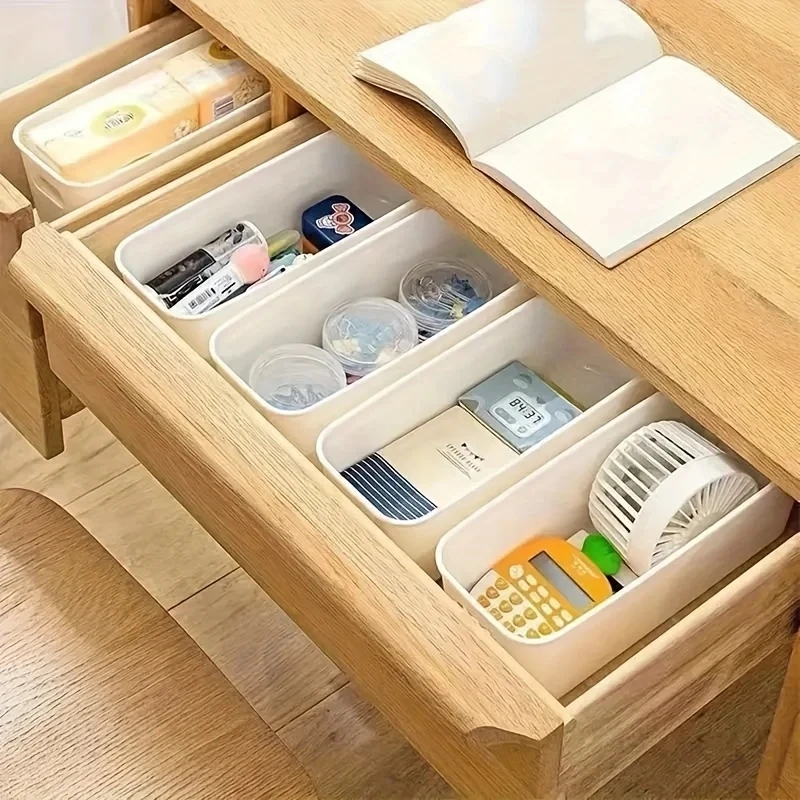 10 قطعة صندوق تخزين متعدد الوظائف متين ذو سعة كبيرة منظم سطح المكتب للملابس الداخلية أشتات تنظيم المنزل #3