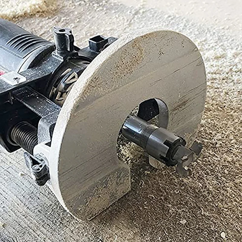 Shank Router Bit Colle Collet Extension Chuck Converter Adapter,Convert 1/2,1/4-Inch Shank Bit with ER20 Spring Collet