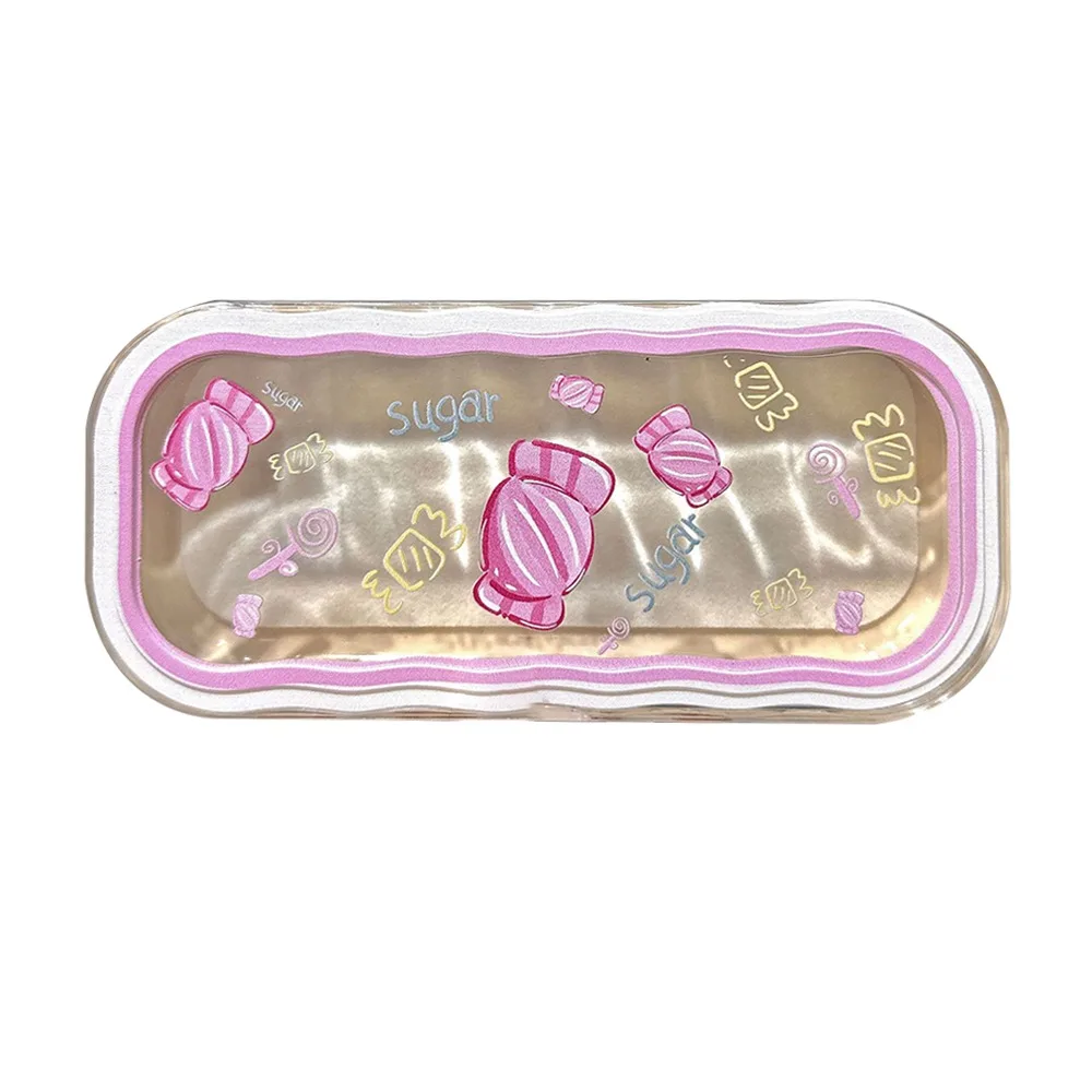 

Creative Plastic Glasses Case Transparent Portable Sunglasses Storage Box Visible Glasses Protective Case Glasses