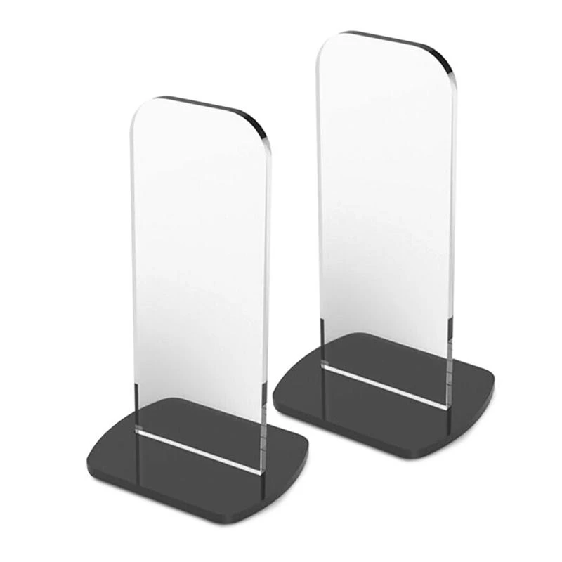 حامل تخزين قفاز الملاكمة 2 PCS Acrylic Vertica Display Stand Stand Stand Stand