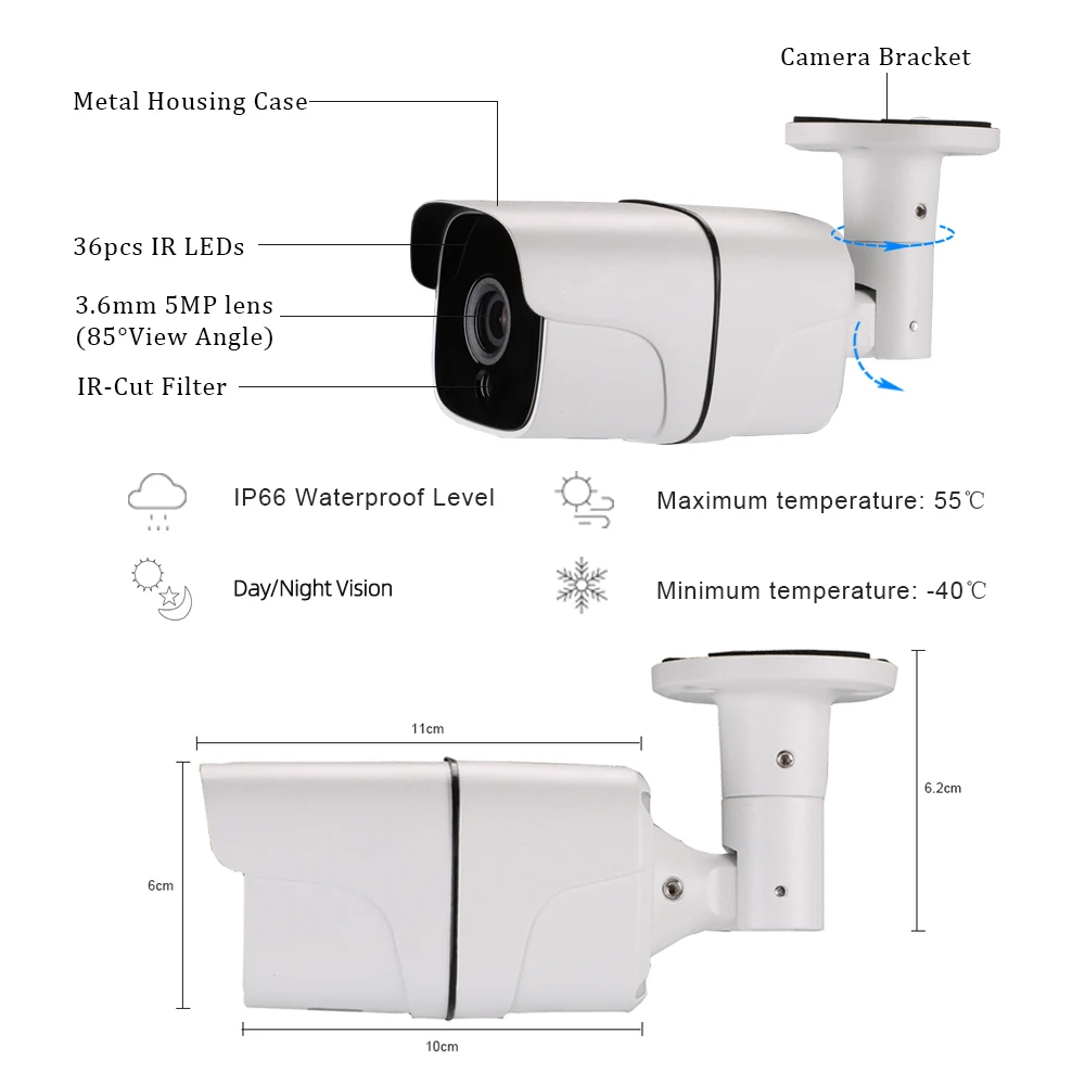 1080P High definition camera, dedicated analog camera for video intercom