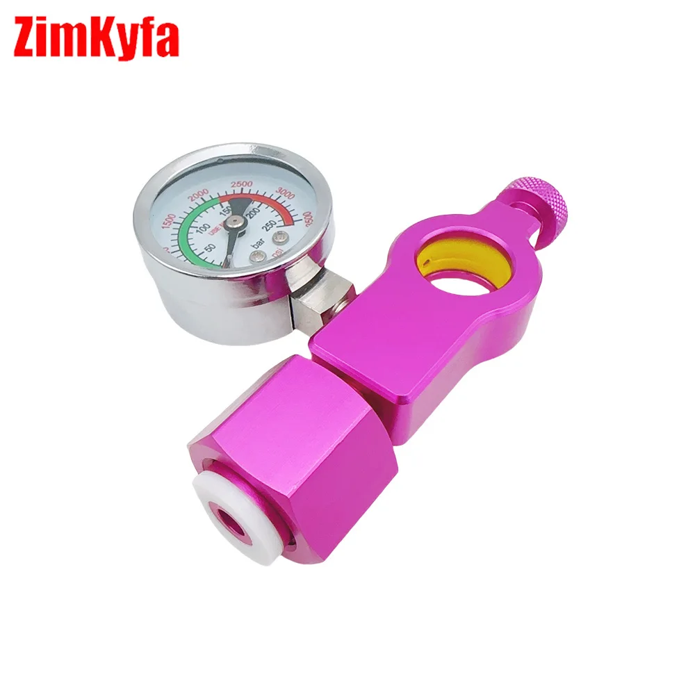 Soda Co2 Cylinder Tank Refill Fill Station Adaptor Fit SodaStream Quick Connect Pink Cylinder With W21.8-14 CGA320 Connect