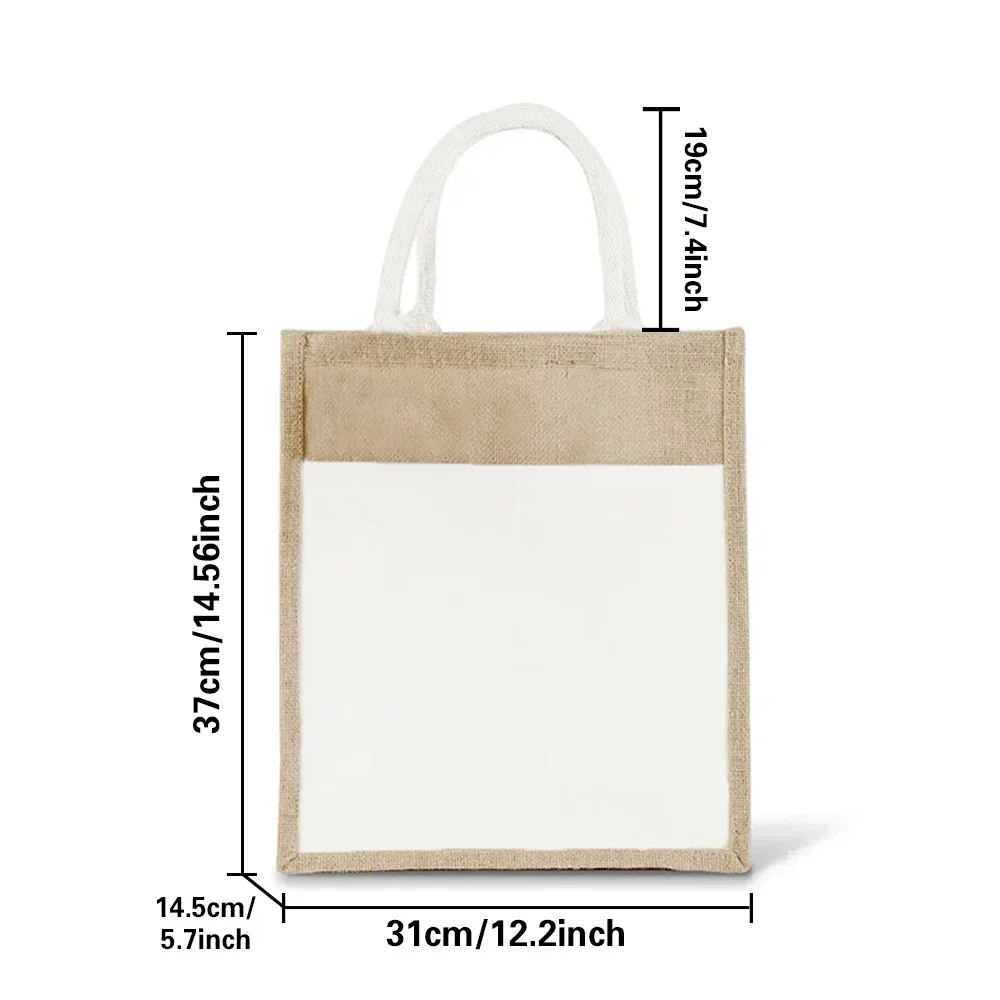 Portable Storage Bag Large Capacity Shopping Bags Fashion Tote Bags Women's Handbag XX Printing Pattern Organizer Pouch