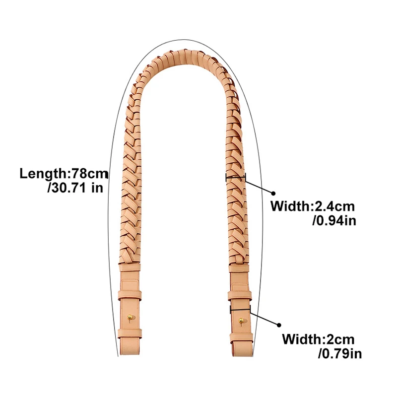 Imagem -02 - Correia de Couro de Vaca para Mulheres Alça de Ombro e Axila Bolsa de Balde Bolsa de Moda 78cm