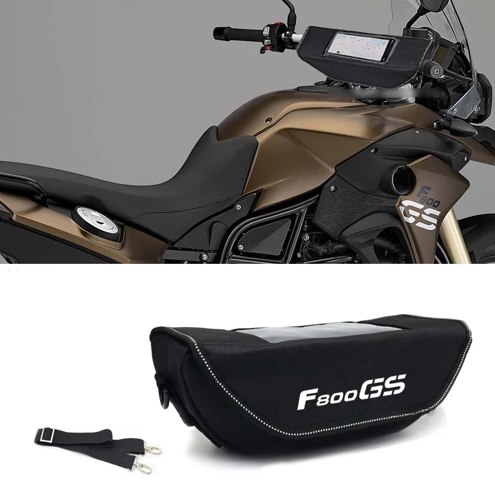 For F800GS F800 GS F 800 GS 2008 2009 2010 2011 2012 2013 2014 2015 Waterproof motorcycle handlebar travel navigation bag