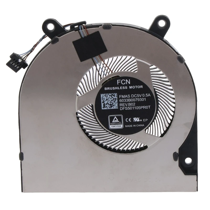 

For HP x360 Convertible 14M 14-DW Cpu Cooling Fan Radiators Heatsink