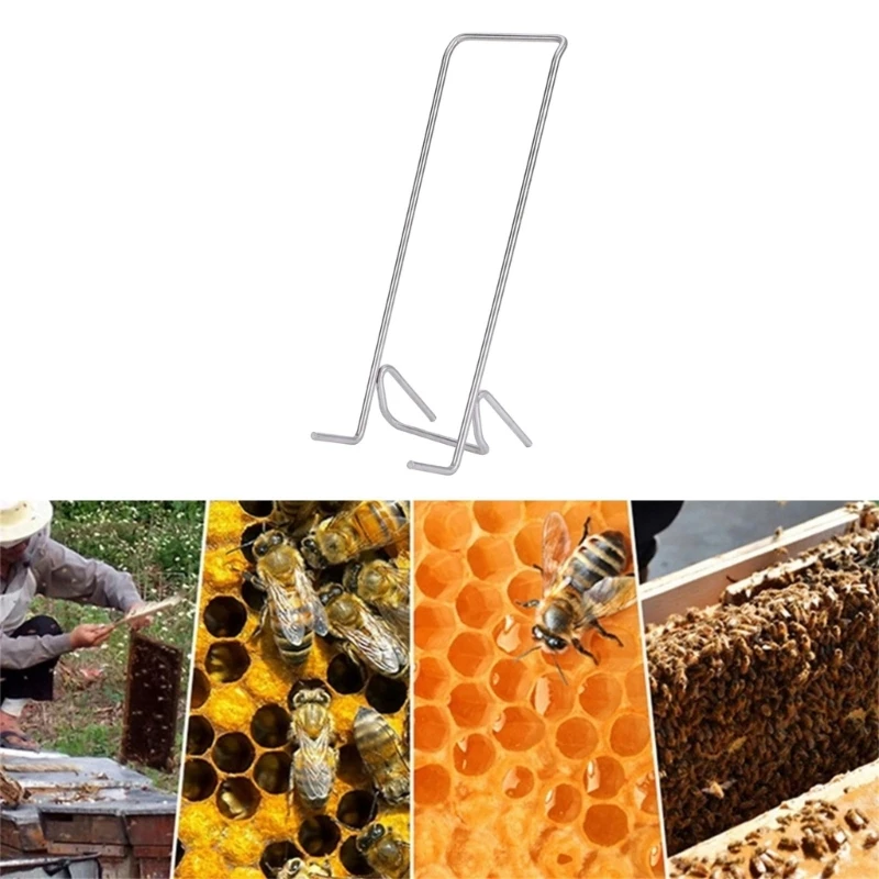 Essential Beekeeper Tool Stainless Steel Honeys Bucket Holder Beekeeper Accessory for Efficient Pouring and Extraction 918D