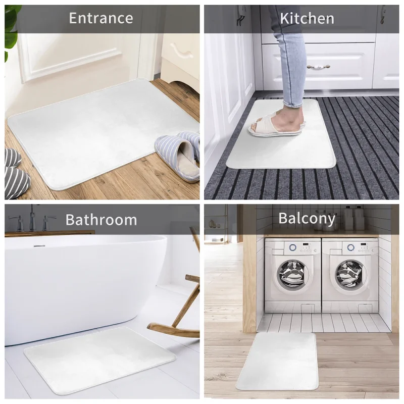 VIKAMA 2D Cat Alien Carpet Non-Slip Water Absorption Bathroom Mat Children's Room Bedroom Entrance Rug Home Decoration view 5