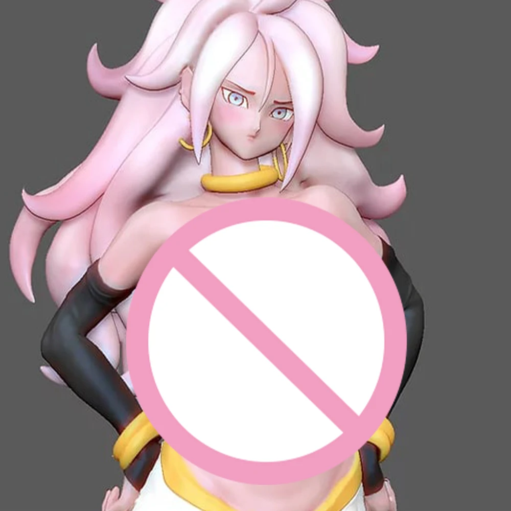 

1/24 3d Printing Model Kit Beautiful Girl Android 21 NSFW Anime Figure Model Kit DIY Miniature Reduction Statue Unpainted Toys
